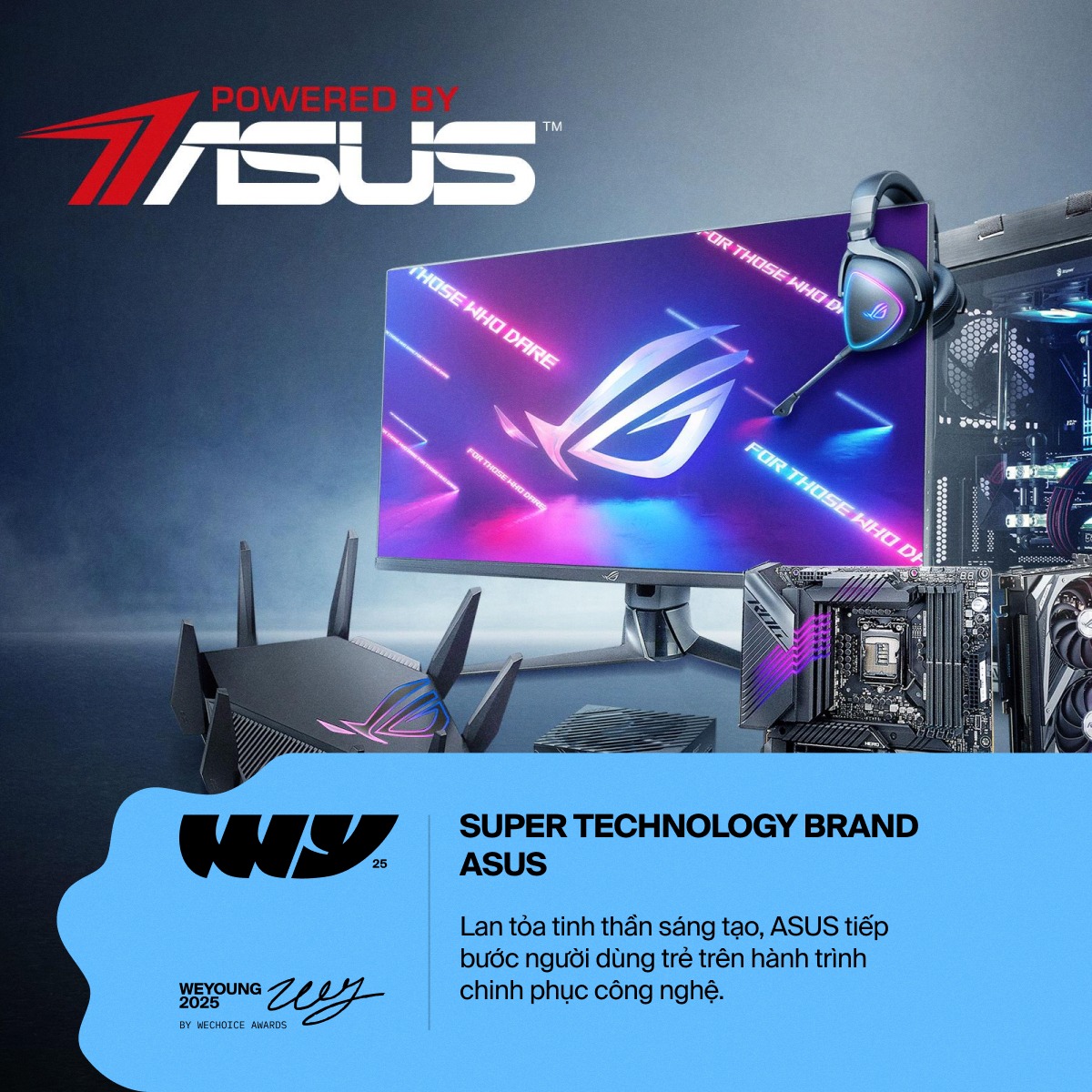 Super Technology Brand: Top 5 thương hiệu công nghệ đang được giới trẻ “chọn mặt gửi vàng” tại WeYoung 2025- Ảnh 2. Super Technology Brand: Top 5 thương hiệu công nghệ đang được giới trẻ “chọn mặt gửi vàng” tại WeYoung 2025- Ảnh 2.