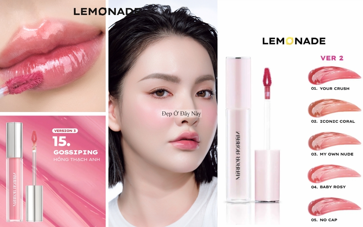 5 thỏi son m&ocirc;i 