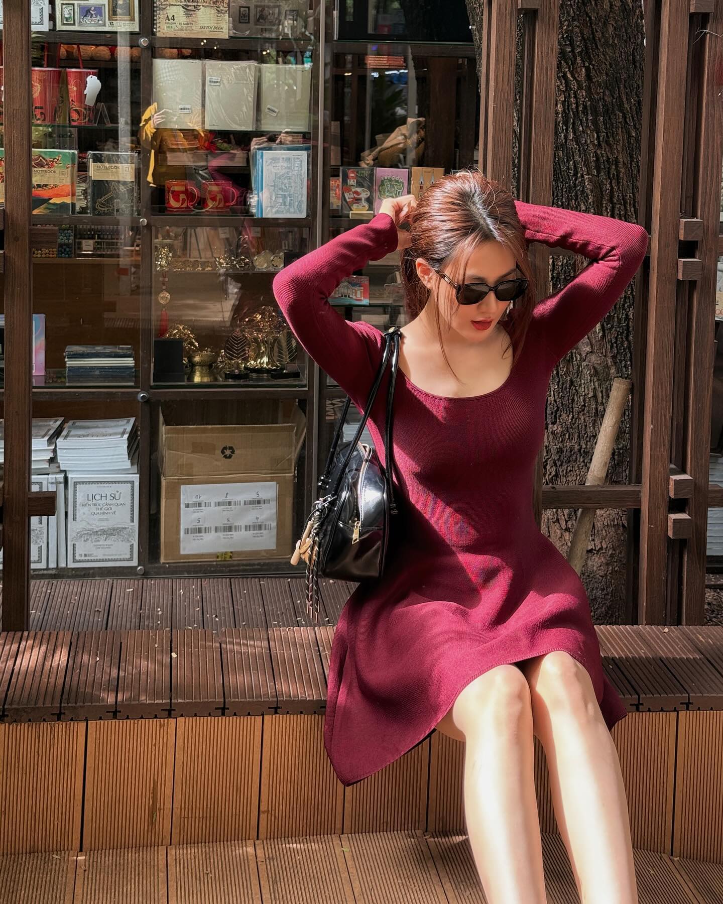 Nữ diễn vi&ecirc;n Việt c&oacute; style m&ugrave;a đ&ocirc;ng đẹp m&ecirc; mẩn, d&ugrave; phối đồ rất đơn giản - Ảnh 10.