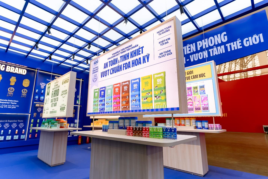 Vinamilk tiếp tục n&acirc;ng tầm 