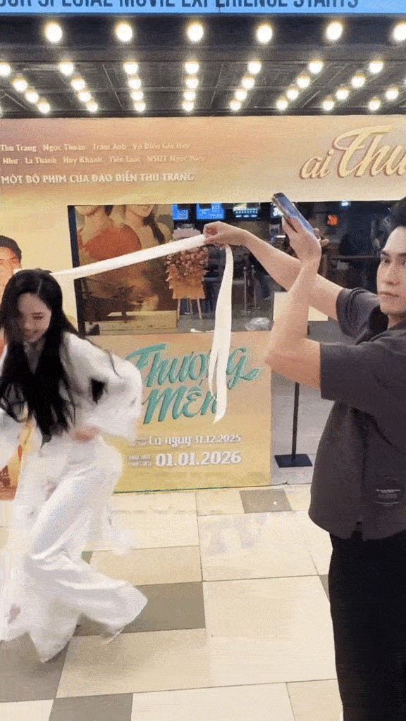 Cặp đ&ocirc;i đỉnh cao visual trong Ai Thương Ai Mến: Tr&acirc;m Anh v&agrave; V&otilde; Điền Gia Huy - Ảnh 3.