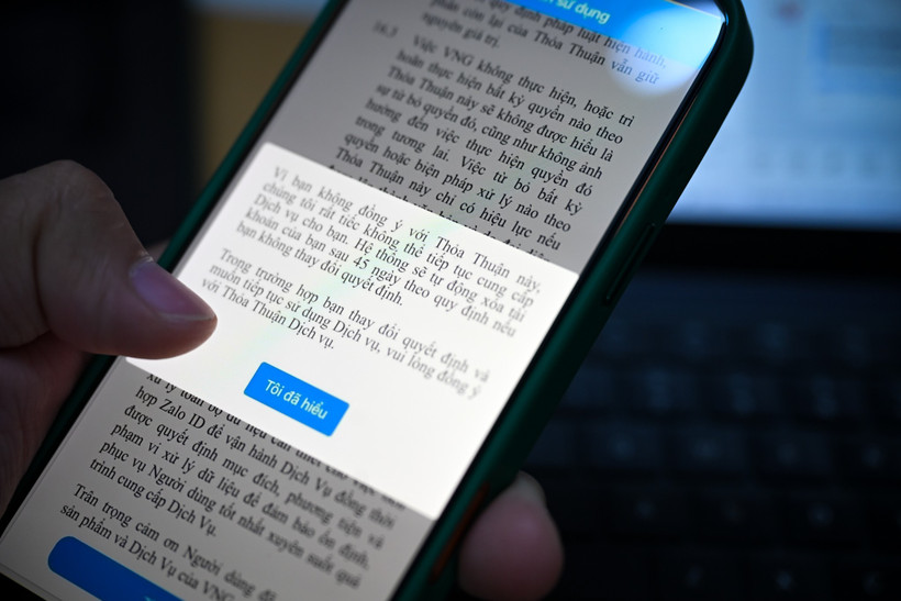 Thao t&aacute;c 3 kh&ocirc;ng gi&uacute;p bảo vệ quyền ri&ecirc;ng tư sau khi chấp nhận điều khoản Zalo - Ảnh 3.