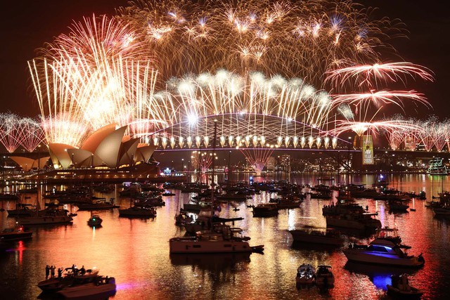 Năm mới 2026: Ph&aacute;o hoa rực rỡ khắp thế giới ch&agrave;o đ&oacute;n b&igrave;nh an v&agrave; hạnh ph&uacute;c - Ảnh 3.