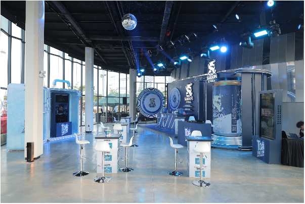 Tỏa tiệc vui, chill chất ri&ecirc;ng c&ugrave;ng Bia Saigon Chill tại lễ hội Hozo City Tết Fest 2025- Ảnh 1.