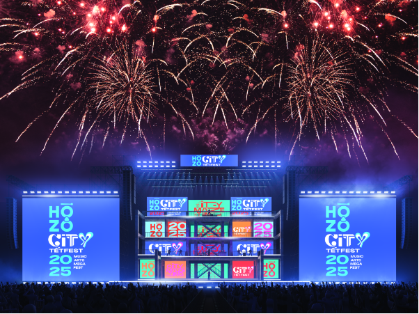 Hozo City Tết Fest - Nơi Bia Saigon Chill h&ograve;a nhịp mọi tần số 