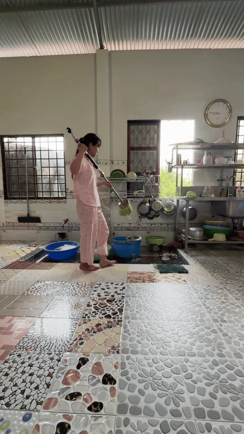 Một cô gái miền Tây lau nhà, ngàn người vào góp ý- Ảnh 2.