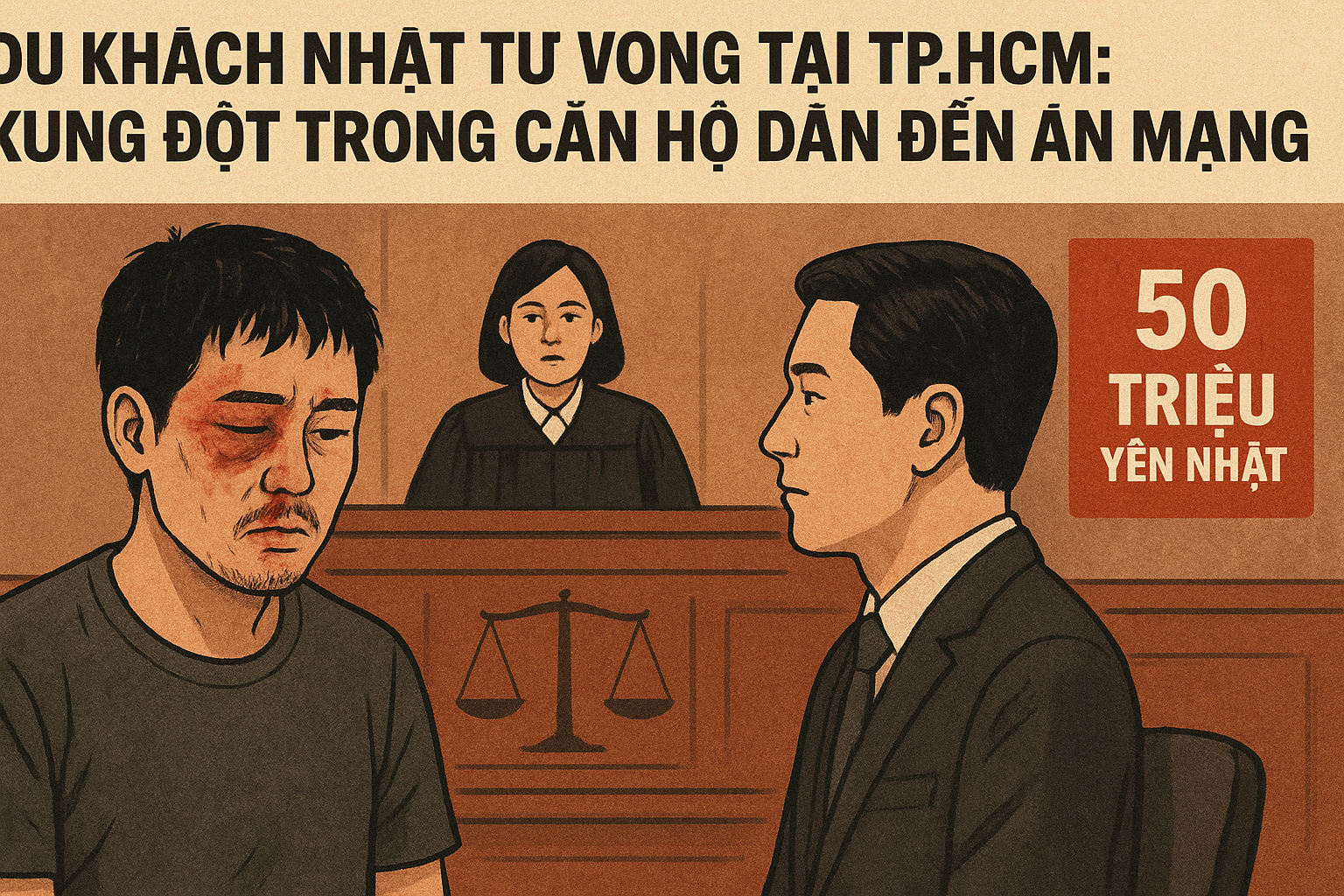 Nhật du khách tử vong vì Cãi nhau chuyện rửa bát tại TPHCM - Ảnh 1.