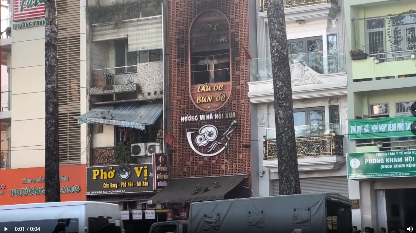 Vụ cháy ở TPHCM: 4 Người tử vong , nỗ lực cứu hộ trong vô vọng - Ảnh 2.