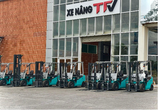 Giải pháp nâng hạ toàn diện cho nhà máy hiện đại: xe nâng điện kết hợp pin lithium công nghệ cao - Ảnh 1.