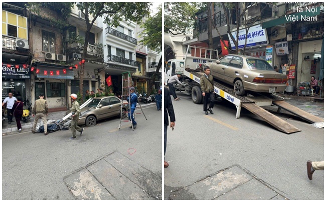 Ô tô phủ bạt 4 năm trên phố Bát Sứ và chủ nhân thực sự - Ảnh 2. Ô tô phủ bạt 4 năm trên phố Bát Sứ và chủ nhân thực sự - Ảnh 2.