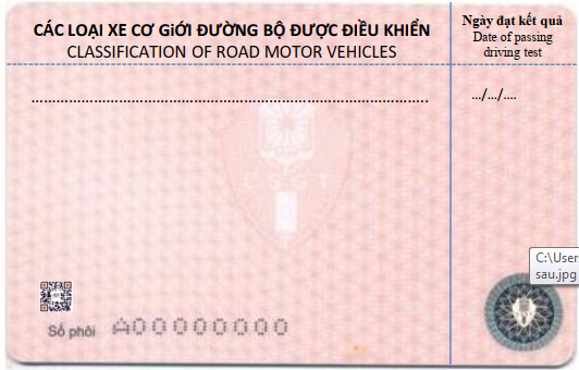 Cục CSGT cấp giấy phép lái xe mới màu hồng có bắt buộc đổi ngay trong năm nay? - Ảnh 2. Cục CSGT cấp giấy phép lái xe mới màu hồng có bắt buộc đổi ngay trong năm nay? - Ảnh 2.