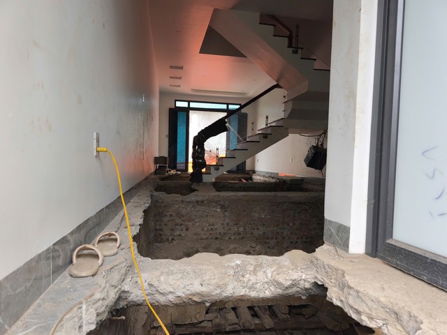 Hình ảnh ngôi nhà xây nhầm ở Hải Phòng được