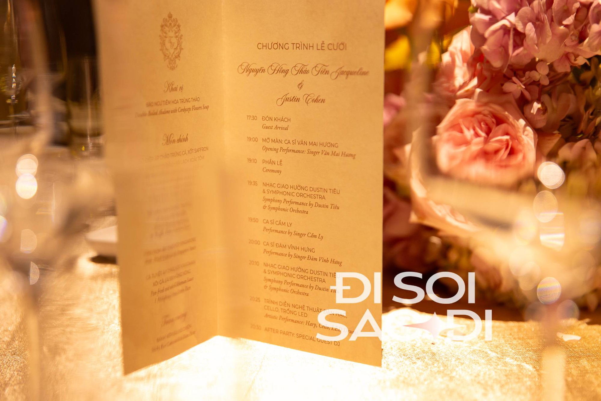 Tiệc cưới Tiên Nguyễn với thực đơn 63 món ngon xa xỉ gây choáng ngợp - Ảnh 5. Tiệc cưới Tiên Nguyễn với thực đơn 63 món ngon xa xỉ gây choáng ngợp - Ảnh 5.