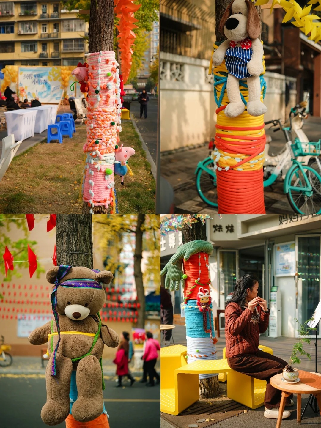 Cây cối trên đường phố đồng loạt mặc áo: Trào lưu "ôm cây" đang khiến dân tình phát sốt vì quá chữa lành!- Ảnh 44.