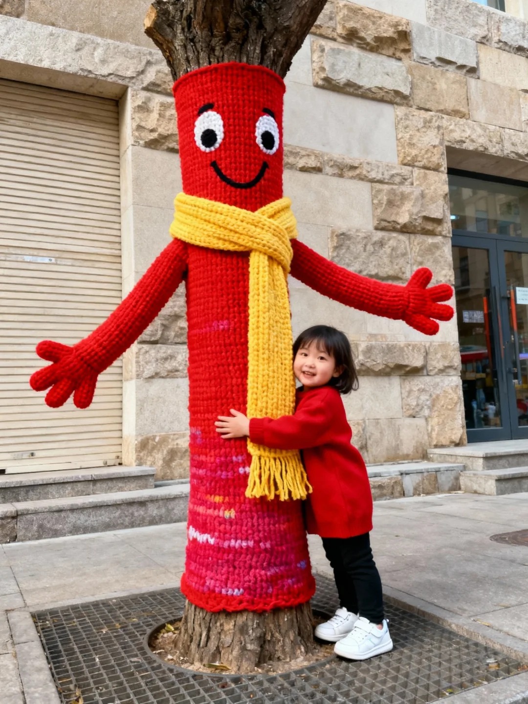 Cây cối trên đường phố đồng loạt mặc áo: Trào lưu "ôm cây" đang khiến dân tình phát sốt vì quá chữa lành!- Ảnh 19.