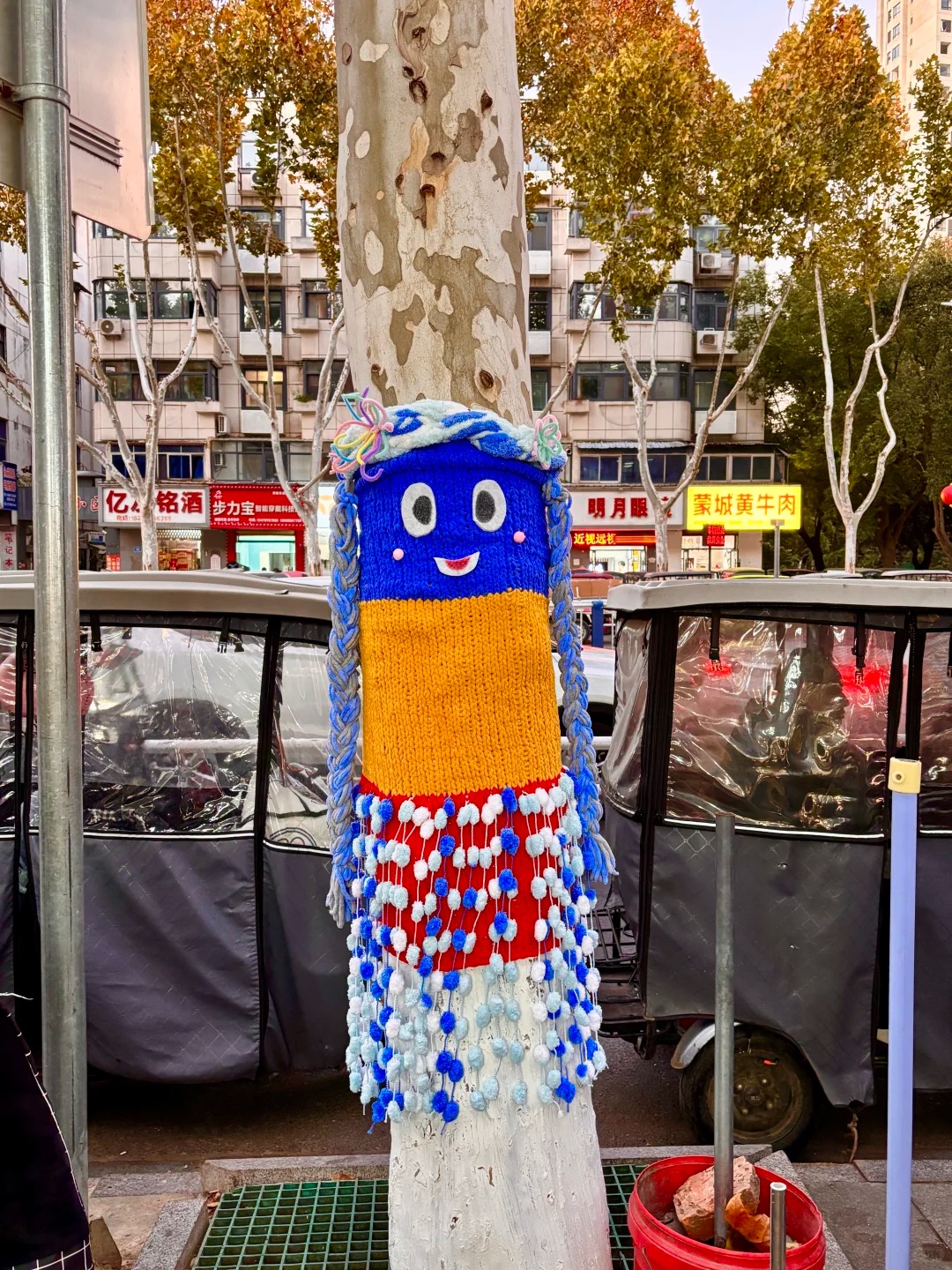 Cây cối trên đường phố đồng loạt mặc áo: Trào lưu "ôm cây" đang khiến dân tình phát sốt vì quá chữa lành!- Ảnh 26.