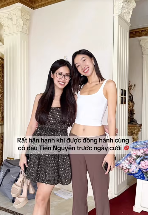 Vì sao Tiên Nguyễn phải học lại catwalk chỉ vài giờ trước lễ cưới?- Ảnh 1. Vì sao Tiên Nguyễn phải học lại catwalk chỉ vài giờ trước lễ cưới?- Ảnh 1.