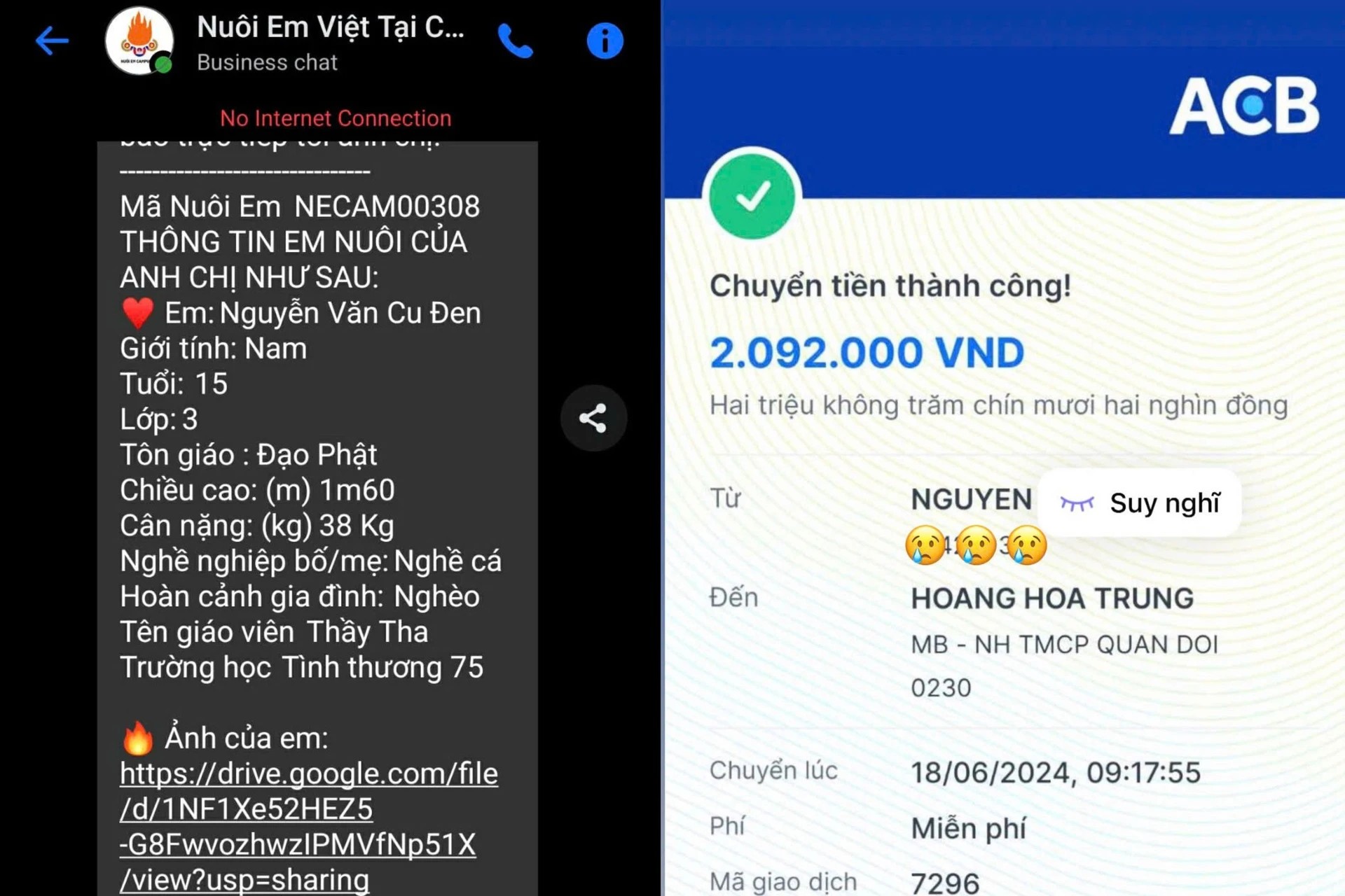 Mạnh thường quân chuyển sang nuôi trẻ em ở Campuchia, Kenya vì hết mã Việt Nam - Ảnh 2. Mạnh thường quân chuyển sang nuôi trẻ em ở Campuchia, Kenya vì hết mã Việt Nam - Ảnh 2.