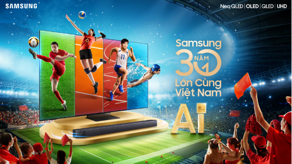 Biến phòng khách thành sân vận động tại nhà: Xem SEA Games sắc nét, sống động cùng Samsung AI TV - Ảnh 3. Biến phòng khách thành sân vận động tại nhà: Xem SEA Games sắc nét, sống động cùng Samsung AI TV - Ảnh 3.