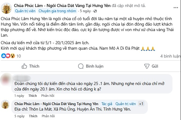 Ngôi chùa dát vàng cách Hà Nội 40km: Chỉ mở cửa vào &quot;các mùng&quot; trong Tết, khách xếp hàng dài để được vào check in - Ảnh 9.