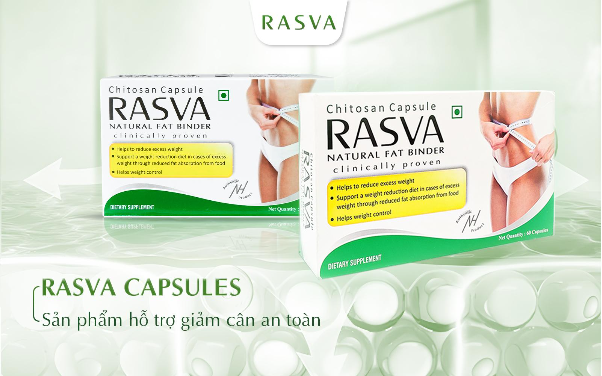 Rasva Capsules - Hỗ trợ giảm hấp thu chất béo - Ảnh 1.