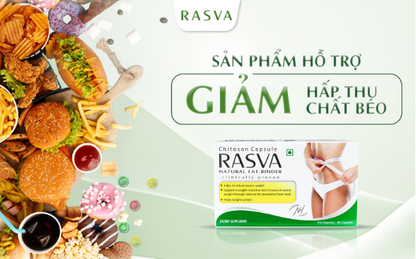 Rasva Capsules - Hỗ trợ giảm hấp thu chất béo - Ảnh 2.