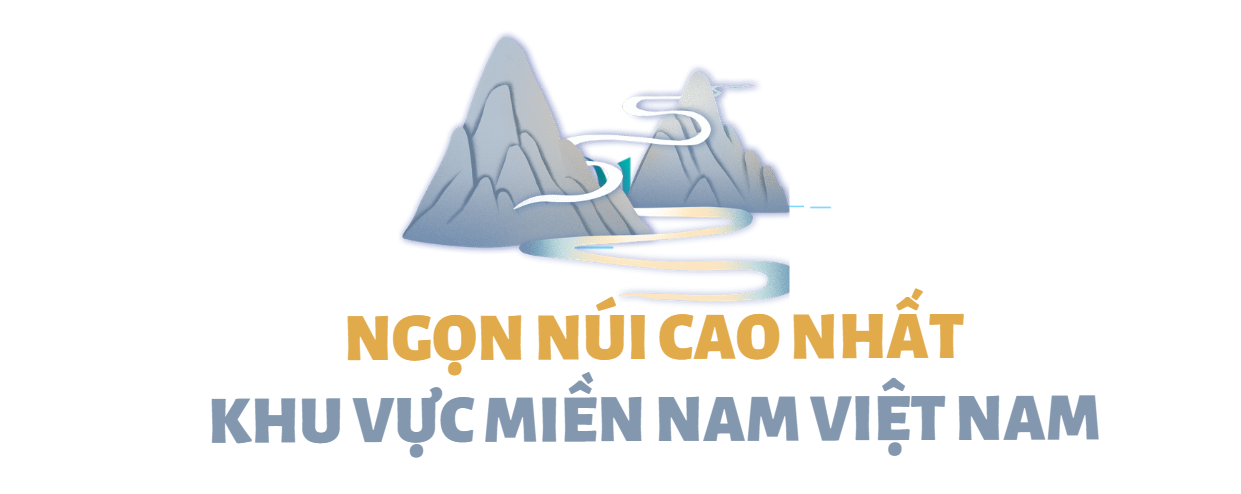 Hơn 180.000 người check-in tại &quot;ngọn núi cao nhất miền Nam&quot; đầu năm: Cao gần 1000m, được mệnh danh &quot;đệ nhất thiên sơn&quot;, nổi tiếng linh thiêng hút du khách - Ảnh 1.