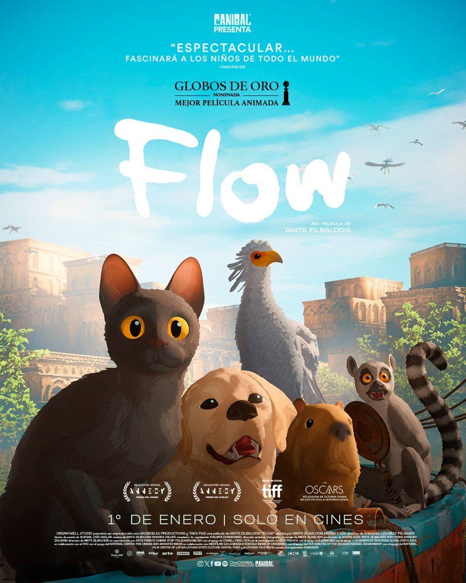 Flow - Phim hoạt hình không lời của Latvia gây chấn động thế giới - Ảnh 1.