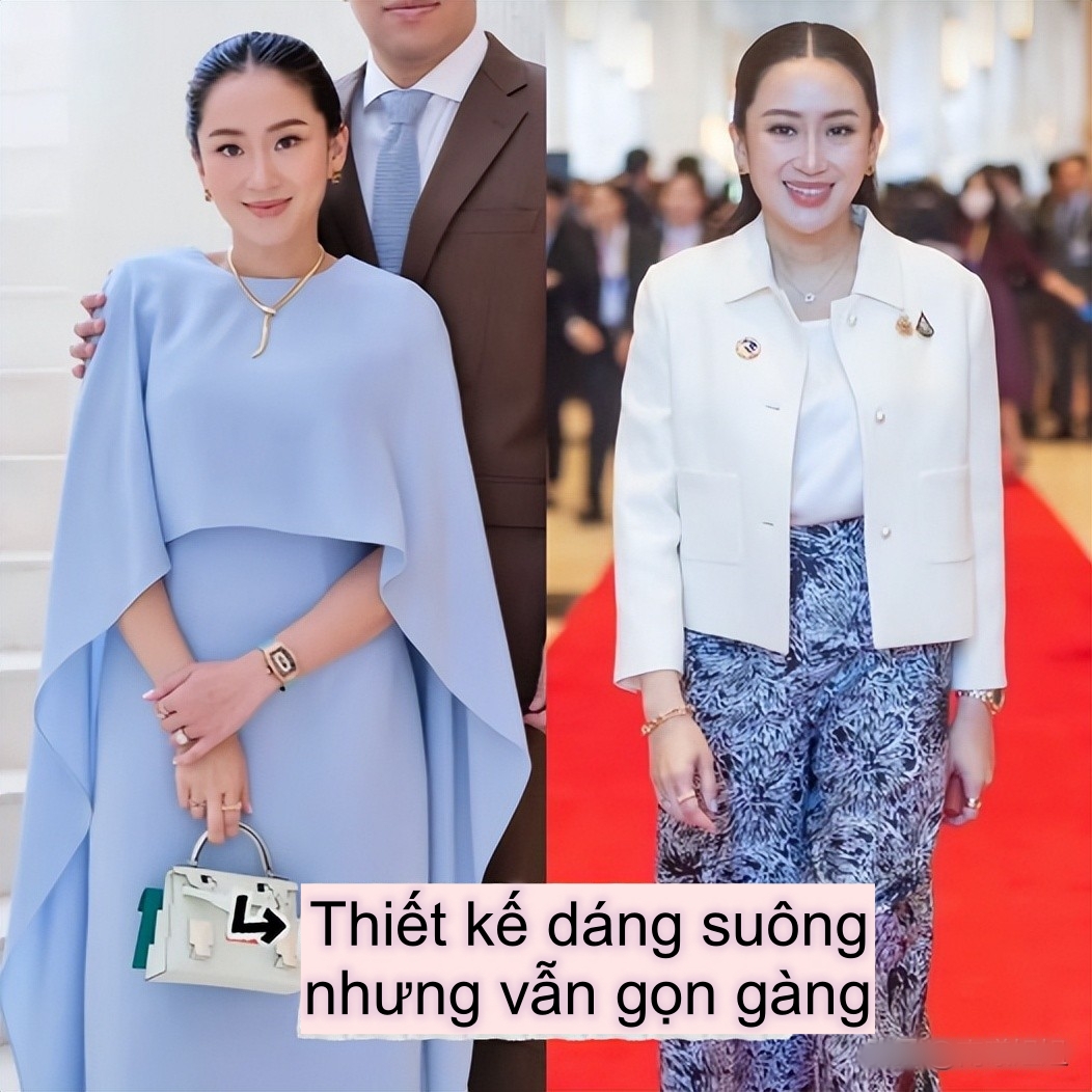 Tôi ấn tượng với nữ thủ tướng Thái Lan: Trang phục không bó sát, váy qua gối và trang điểm tinh tế - Ảnh 2. Tôi ấn tượng với nữ thủ tướng Thái Lan: Trang phục không bó sát, váy qua gối và trang điểm tinh tế - Ảnh 2.