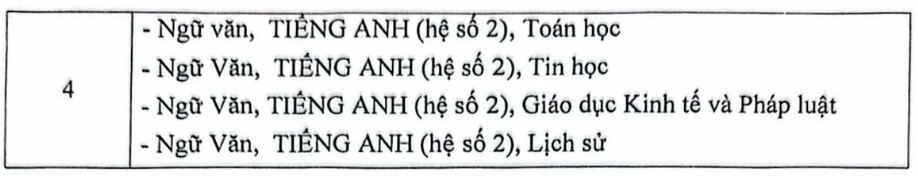 Một trường đại học xét tuyển các tổ hợp bắt buộc có môn Văn - Ảnh 2.