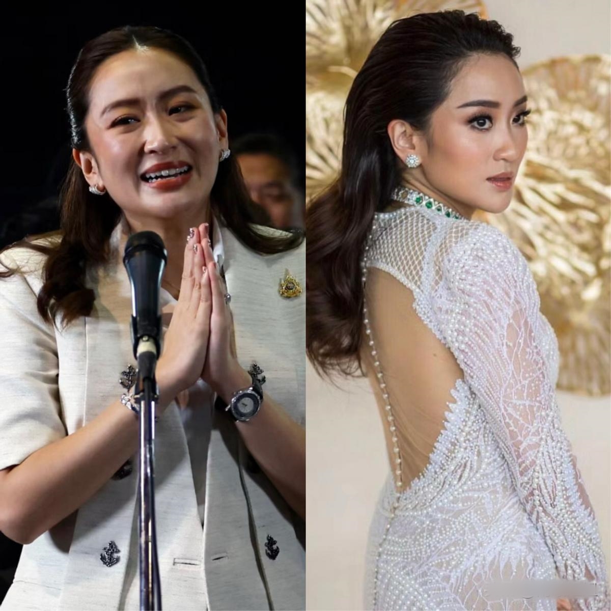 Tôi ấn tượng với nữ thủ tướng Thái Lan: Trang phục không bó sát, váy qua gối và trang điểm tinh tế - Ảnh 14. Tôi ấn tượng với nữ thủ tướng Thái Lan: Trang phục không bó sát, váy qua gối và trang điểm tinh tế - Ảnh 14.
