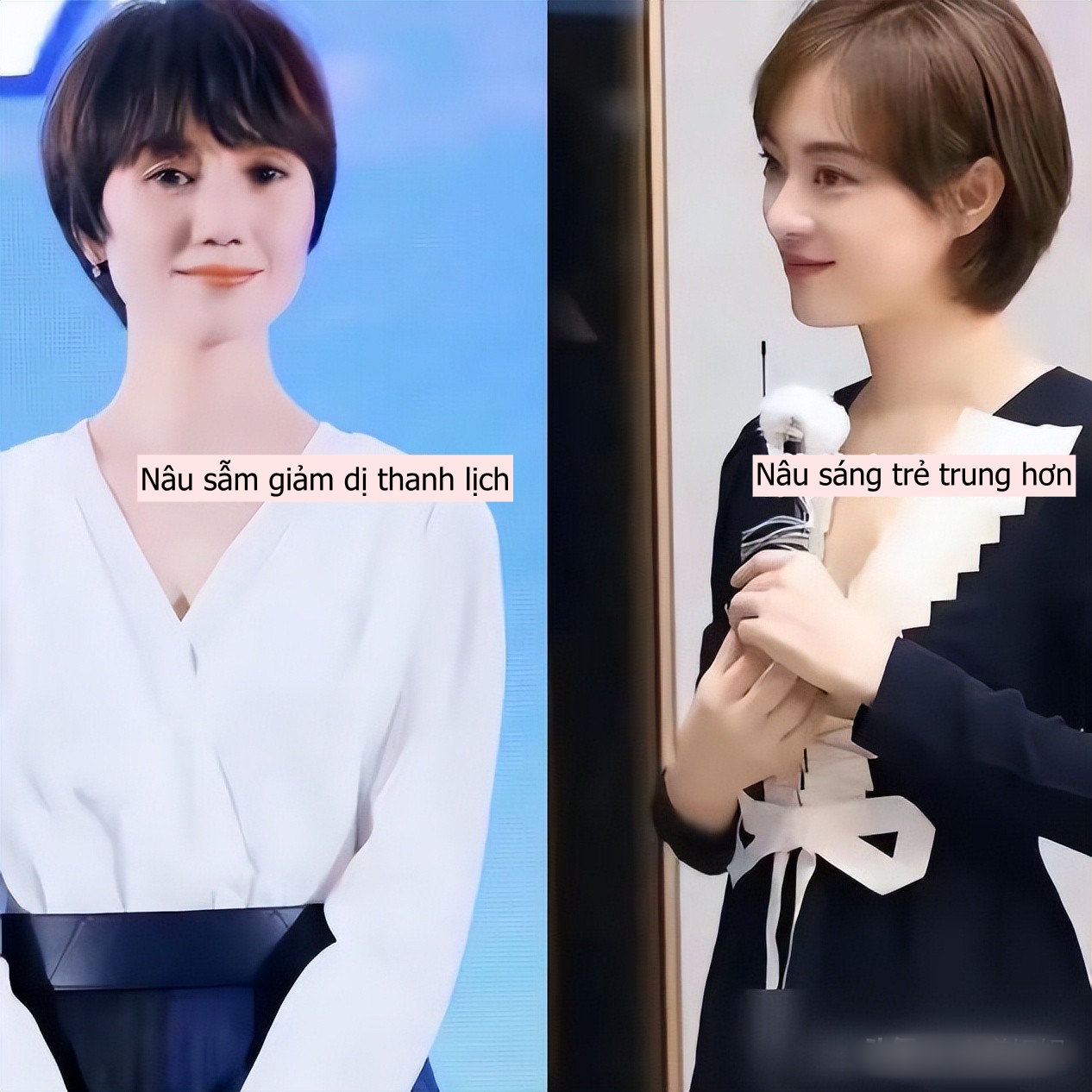Phụ nữ trung niên để tóc "ngang tai" vừa sang trọng vừa trẻ trung, nhưng nhớ tránh 3 điều này! - Ảnh 11. Phụ nữ trung niên để tóc "ngang tai" vừa sang trọng vừa trẻ trung, nhưng nhớ tránh 3 điều này! - Ảnh 11.