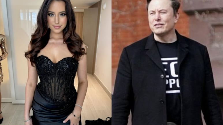 Nữ nhà văn Ashley St Clair (trái) tuyên bố cô mới sinh con thứ 13 cho tỉ phú Elon Musk. Ảnh: NDTV