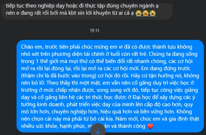 Tiết lộ mức lương làm thêm của học sinh cũ, thầy giáo khiến nhiều người choáng váng: Làm gì mà 1 tháng kiếm tận 120 triệu? - Ảnh 2.