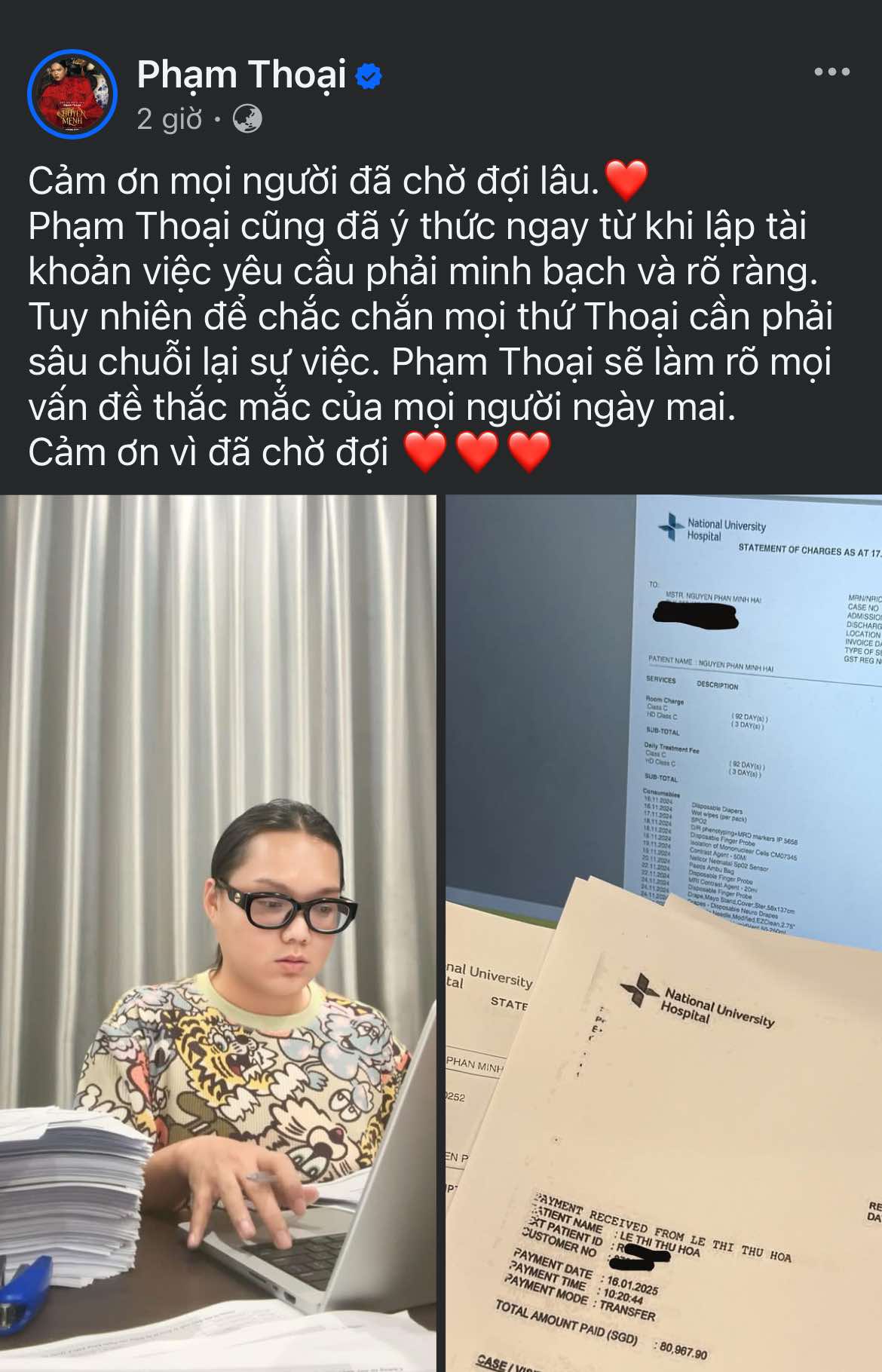 Phạm Thoại: "Tôi không sợ sao kê, mình ăn chặn thì mới lo, còn trong sạch thì có gì đâu mà sợ" - Ảnh 1.