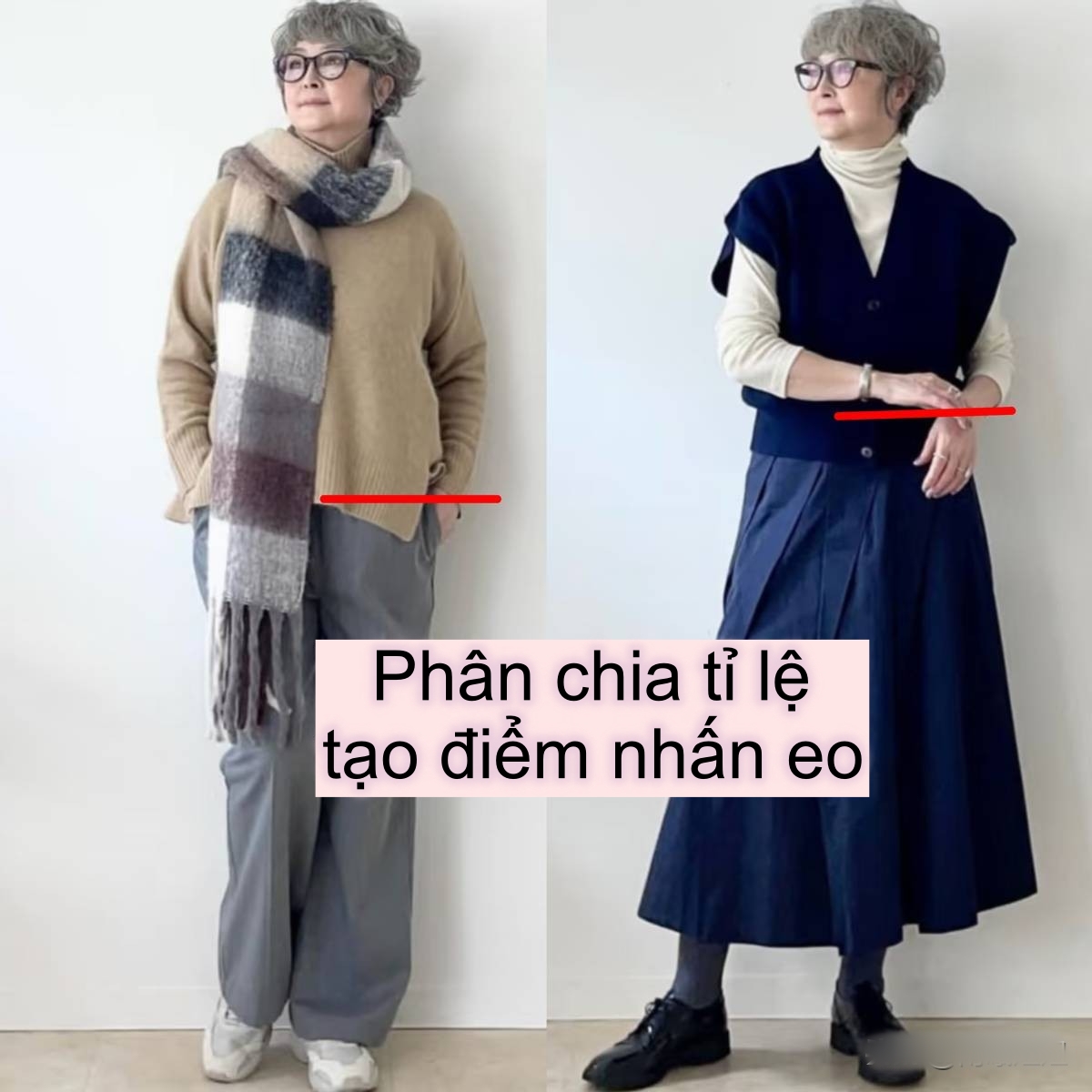 Phong thái của phụ nữ trung niên: Váy dài qua gối, trang phục không bó, tóc ngắn thanh lịch vô cùng - Ảnh 8. Phong thái của phụ nữ trung niên: Váy dài qua gối, trang phục không bó, tóc ngắn thanh lịch vô cùng - Ảnh 8.