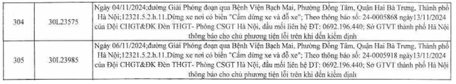 Các chủ xe trong danh sách phạt nguội ở khu vực Bệnh viện Bạch Mai nhanh chóng nộp phạt - Ảnh 12.