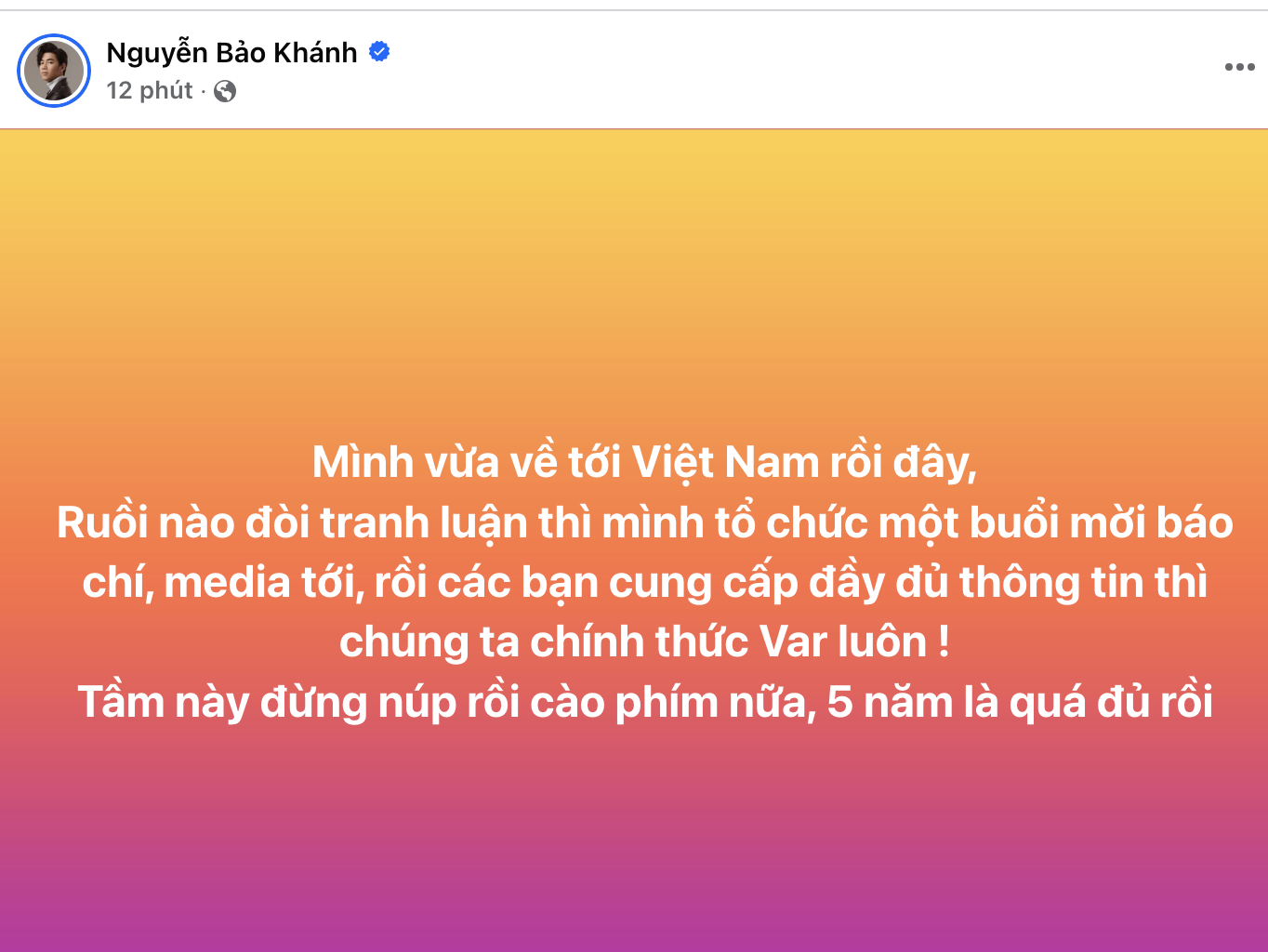 Nóng: Sao nam Vbiz quyết chiến cực căng với anti-fan, đòi “var” trực tiếp tại họp báo sau 5 năm chịu đựng- Ảnh 1.