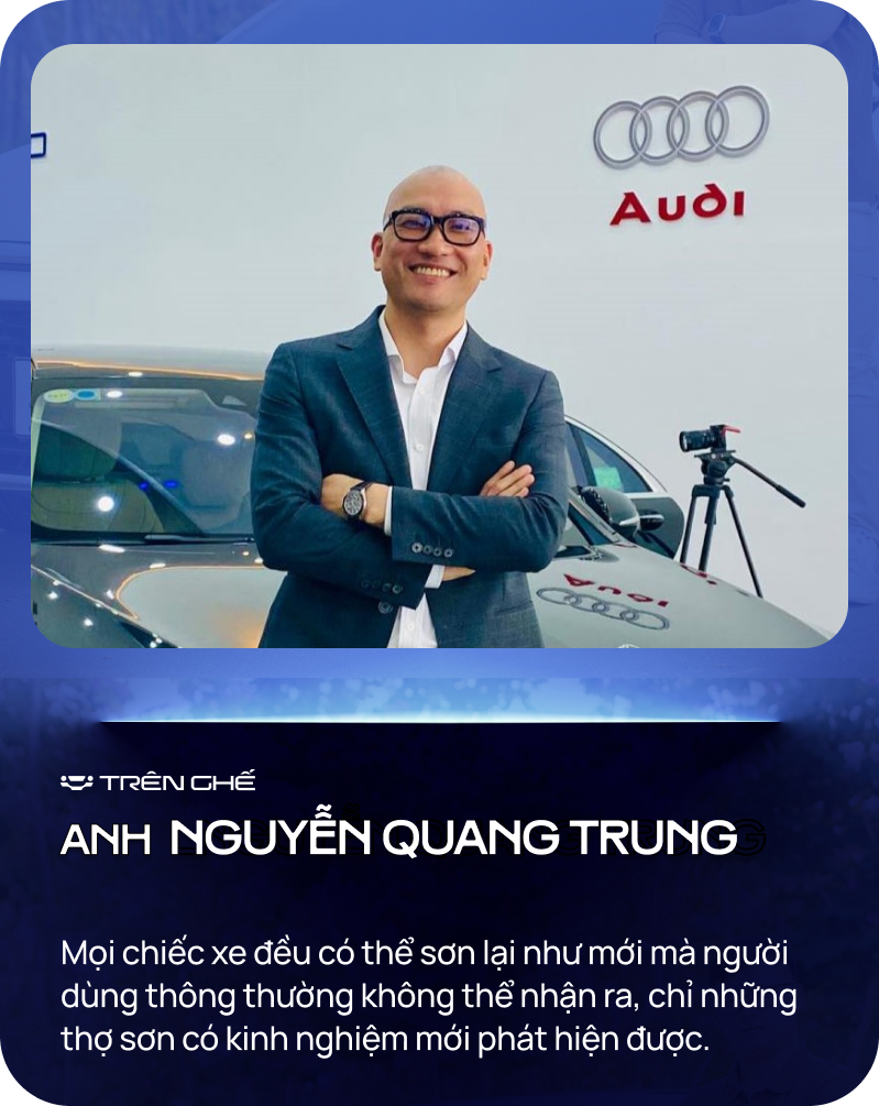 C&aacute;ch n&eacute; xe sang cũ đ&acirc;m đụng, ngập nước: Xem keo chỉ, l&oacute;t s&agrave;n v&agrave; những điểm do ch&iacute;nh d&acirc;n s&agrave;nh xe chỉ điểm- Ảnh 2.