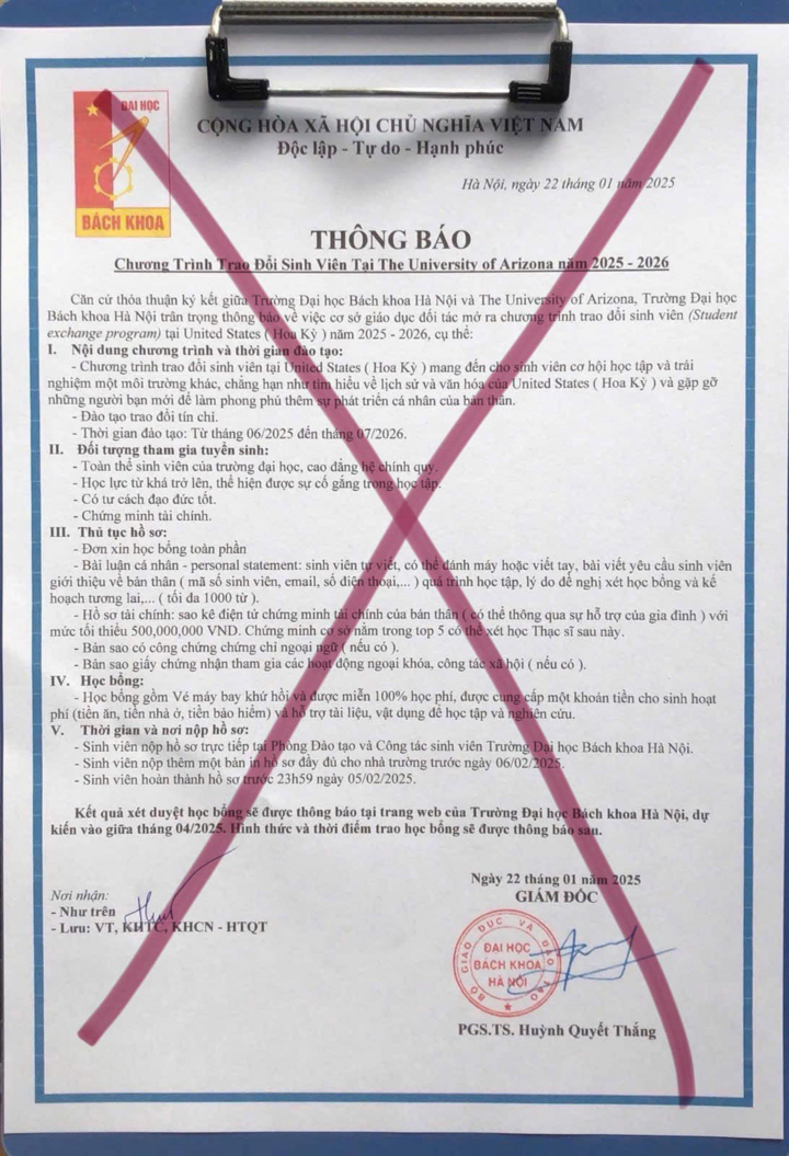 Liên tiếp các trường đại học bị mạo danh, lừa sinh viên - Ảnh 2. Liên tiếp các trường đại học bị mạo danh, lừa sinh viên - Ảnh 2.