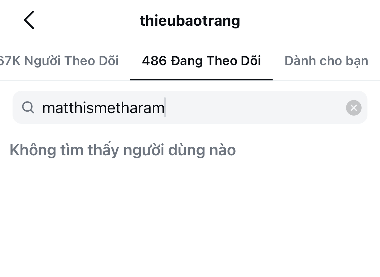 Chị gái Thiều Bảo Trâm thẳng tay bỏ theo dõi Matthis, hot boy 2k4 đáp trả cực gắt - Ảnh 1.