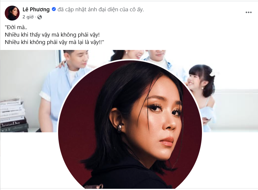 Lê Phương chia sẻ ẩn ý sau tang lễ Quý Bình, netizen nghi ngờ liên quan đến vợ của cố nghệ sĩ - Ảnh 1.