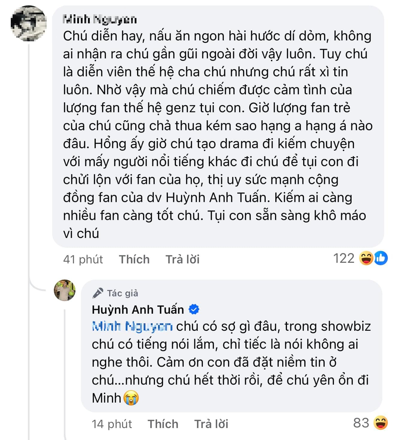 Nam nghệ sĩ đình đám nói thẳng: &quot;Chú hết thời rồi, để chú yên ổn đi Minh&quot;- Ảnh 2.