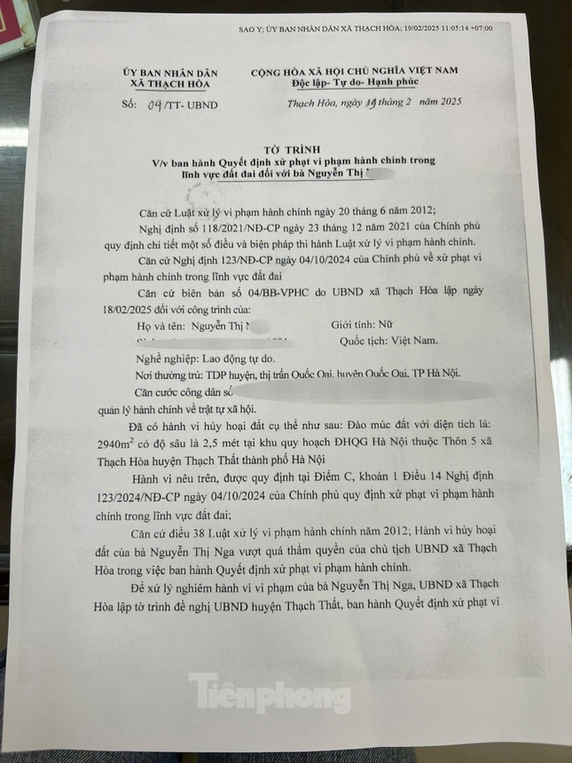 Hà Nội: Ngang nhiên chiếm hàng chục nghìn m2 đất, đe dọa 'xử' người nhà cán bộ - Ảnh 7.