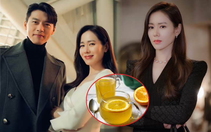 1 thức uống tăng collagen, chống nắng tự nhiên bà xã Hyun Bin yêu thích, giúp cô tuổi U45 vẫn có da mịn, căng bóng