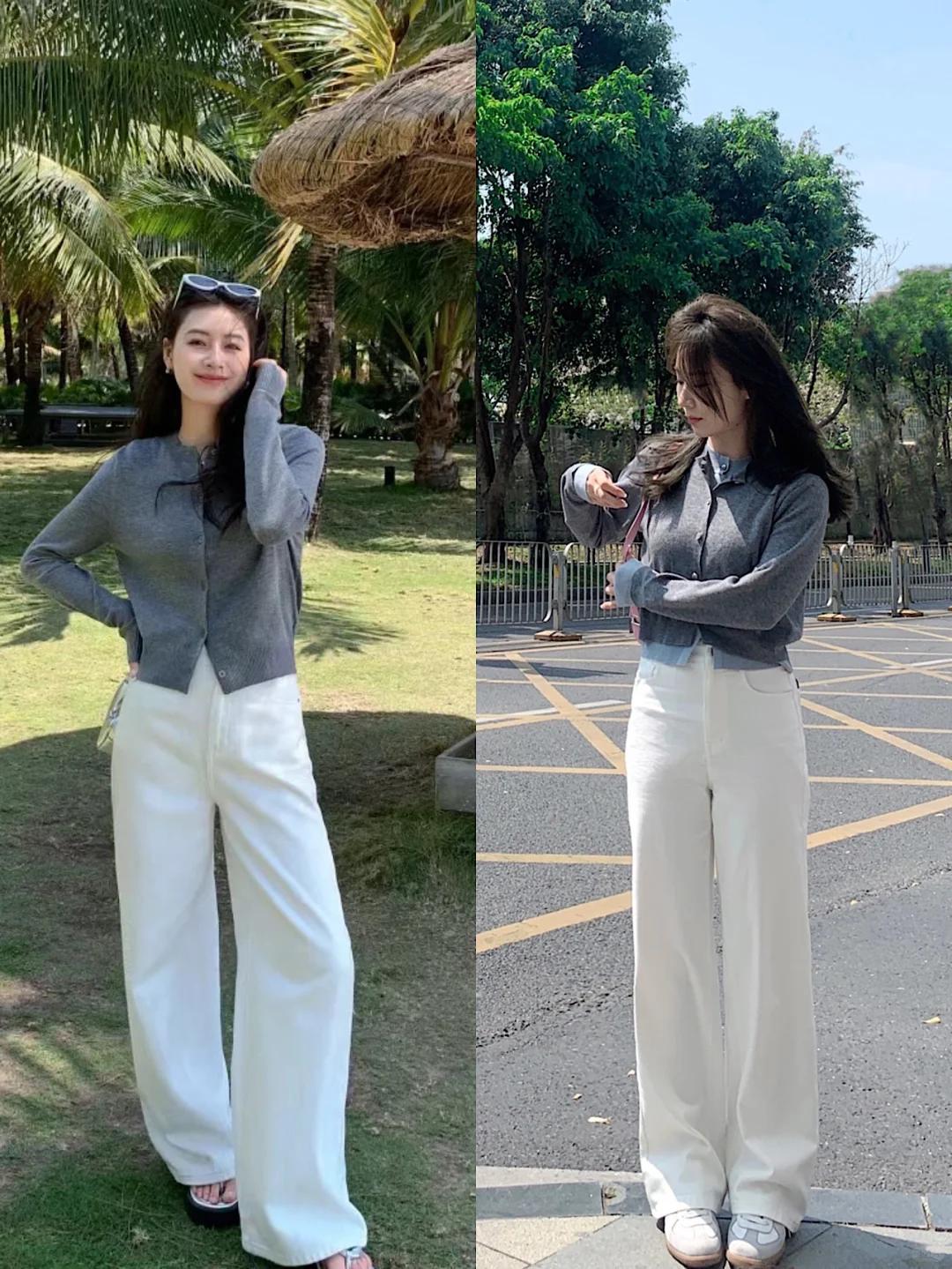 Năm nay "quần trắng" hot quá rồi, mặc thế này vừa sang trọng vừa thời thượng! - Ảnh 6. Năm nay "quần trắng" hot quá rồi, mặc thế này vừa sang trọng vừa thời thượng! - Ảnh 6.