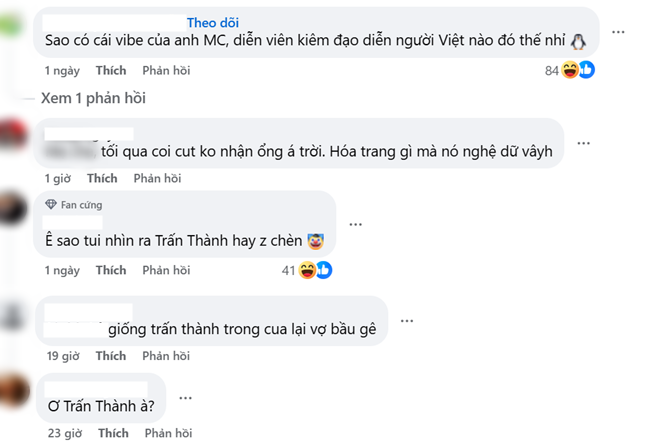 Trấn Thành bất ngờ 