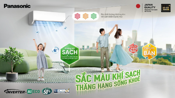 Nhận diện chất lượng không khí – Nâng tầm sức khỏe với điều hòa Panasonic thế hệ mới - Ảnh 1. Nhận diện chất lượng không khí – Nâng tầm sức khỏe với điều hòa Panasonic thế hệ mới - Ảnh 1.
