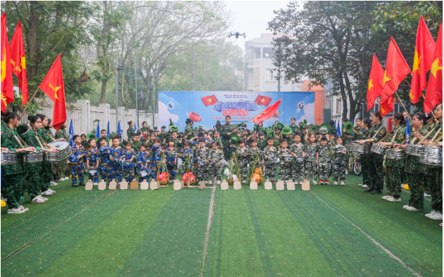 Hội thao chiến sĩ nhí Victory 2025: Khỏe mạnh – gắn kết – tự hào - Ảnh 4. Hội thao chiến sĩ nhí Victory 2025: Khỏe mạnh – gắn kết – tự hào - Ảnh 4.