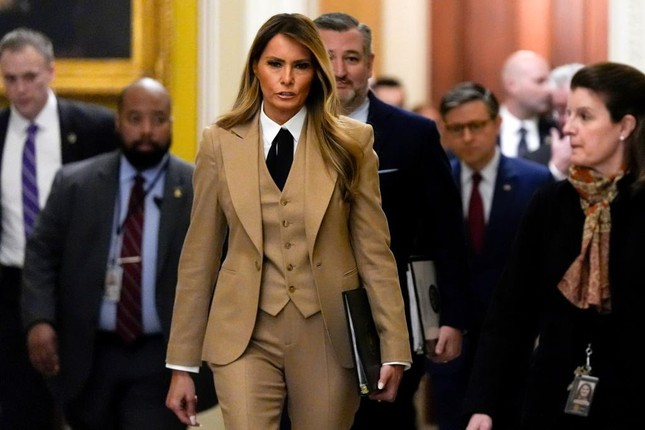 Bà Melania Trump quyền lực trước Quốc hội Mỹ - Ảnh 1.